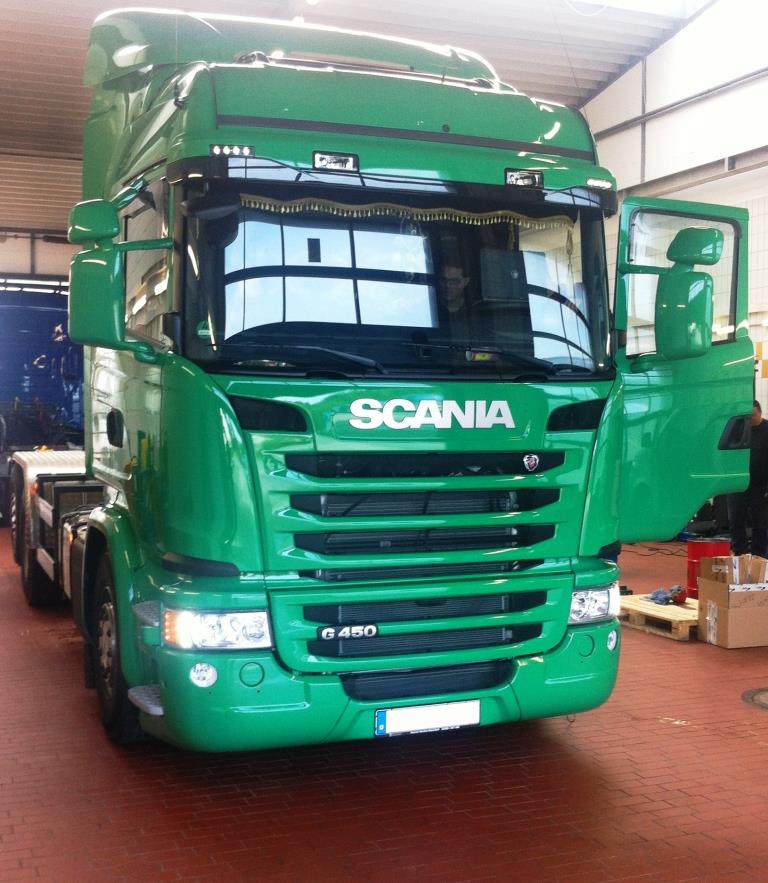 Scania G450 Biokraftstoff